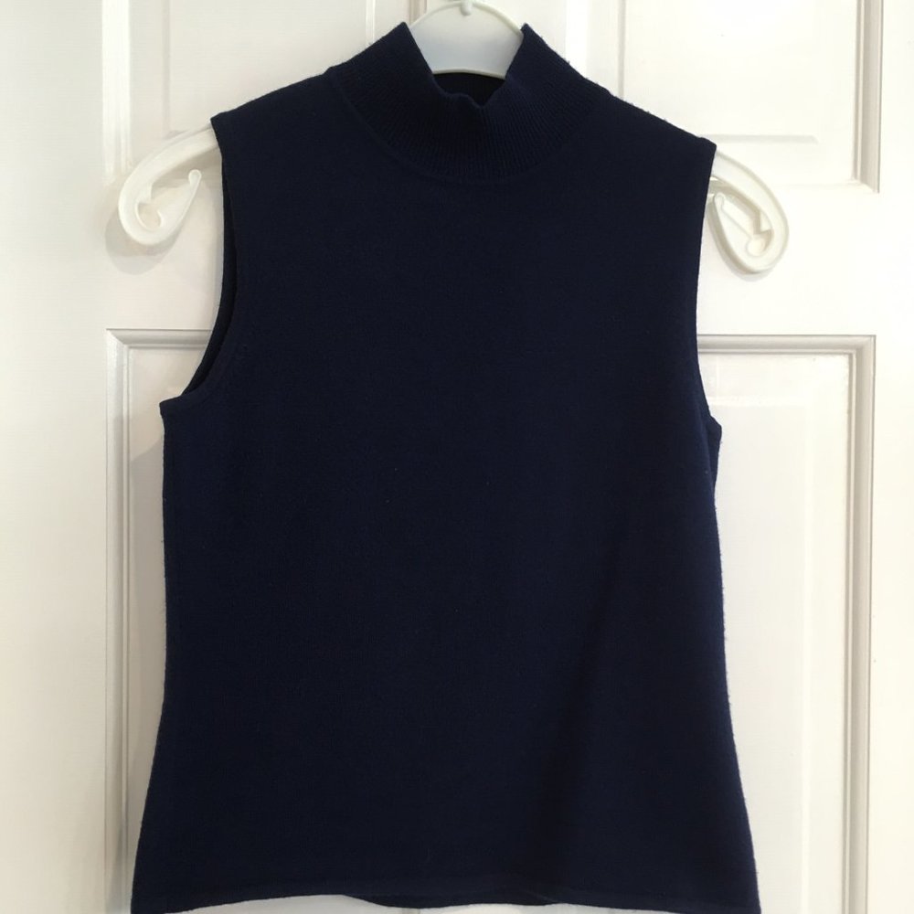 Preview Intl Navy Wool Turtleneck size S Petite